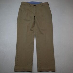 Peter Manning 31x28 Khaki Flat Front Straight Chino Mens Pants